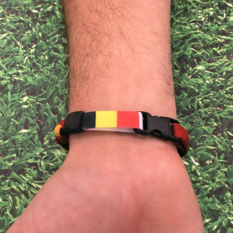 Belgium Soccer Bracelet - Swannys