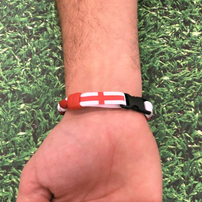 England Soccer Bracelet - Swannys
