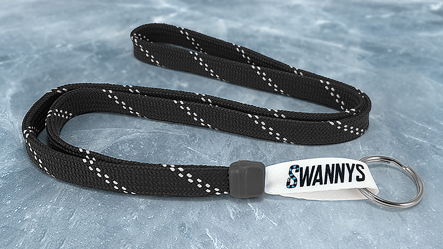 Bulk hockey lace lanyard preview