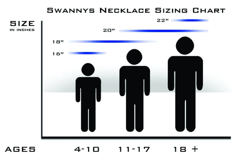 Hockey Lace Necklace - White, Forest and Vegas Gold by Swannys