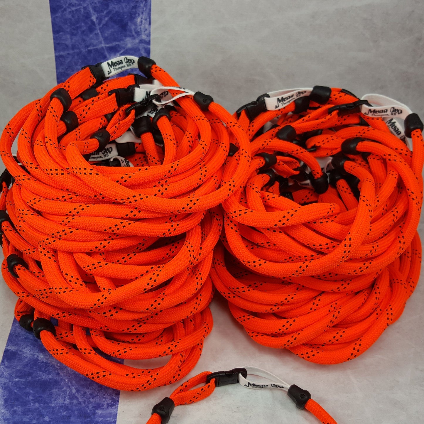 Bulk Order Stuffed Hockey Lace Necklaces by Swannys