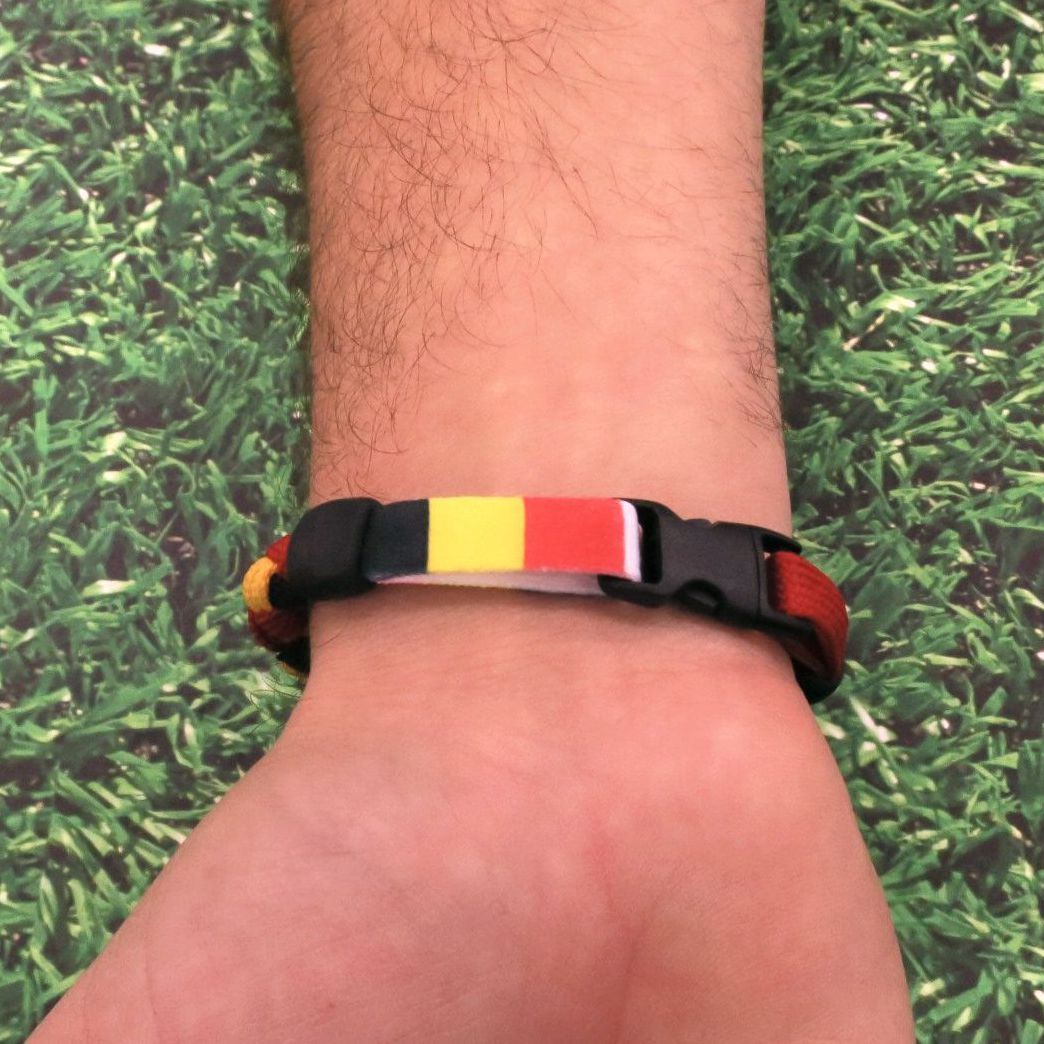 Belgium Soccer Bracelet - Swannys