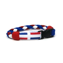 Dominican Republic Soccer Bracelet - Swannys