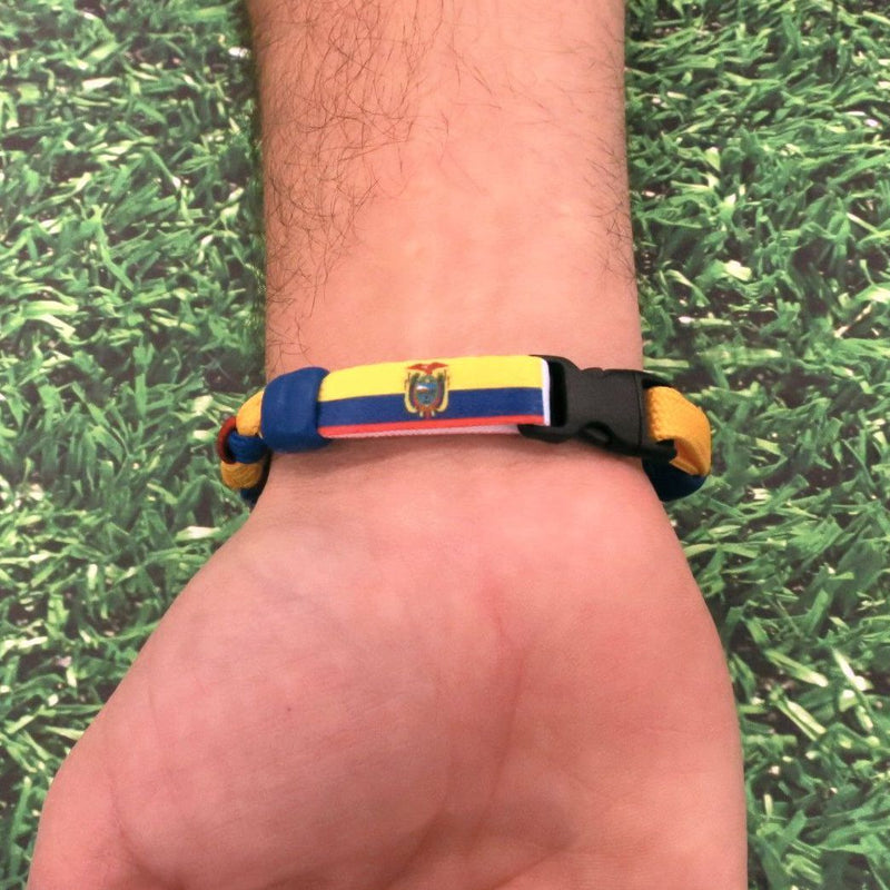 Ecuador Soccer Bracelet - Swannys