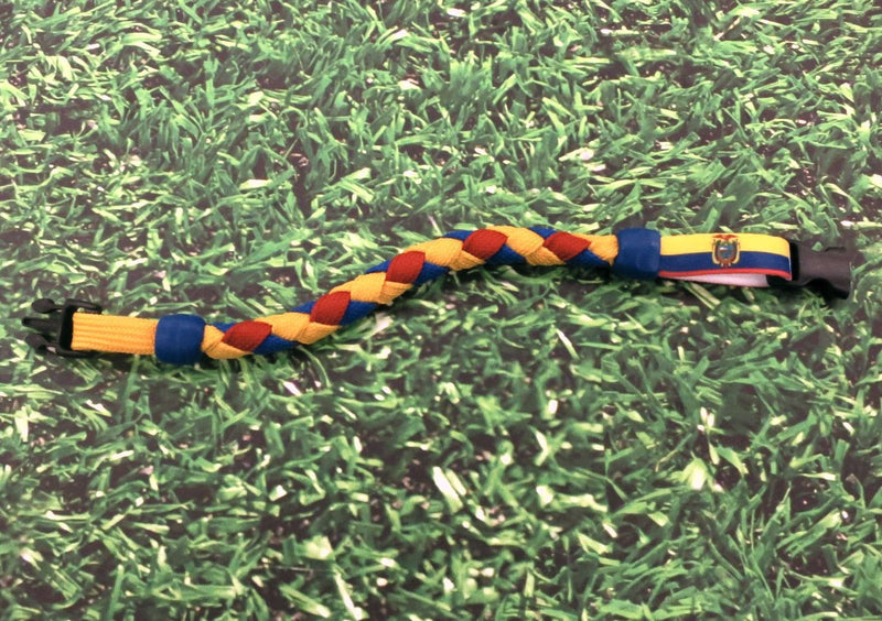 Ecuador Soccer Bracelet - Swannys