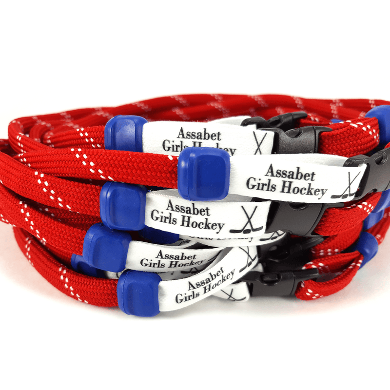 Bulk Order Stuffed Hockey Lace Necklaces by Swannys