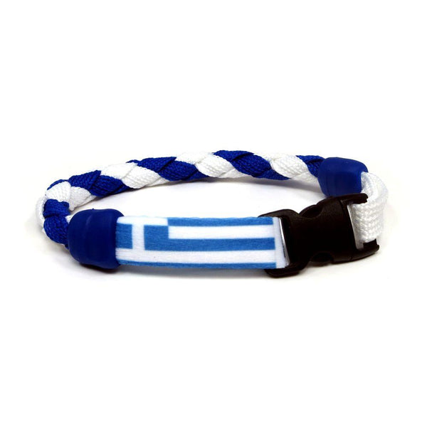 Greece Soccer Bracelet - Swannys