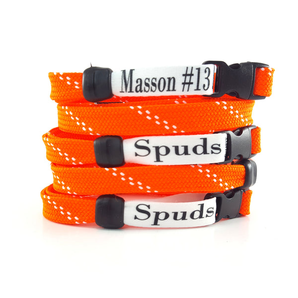Hockey Lace Bracelets by Swannys. Buy in Bulk!