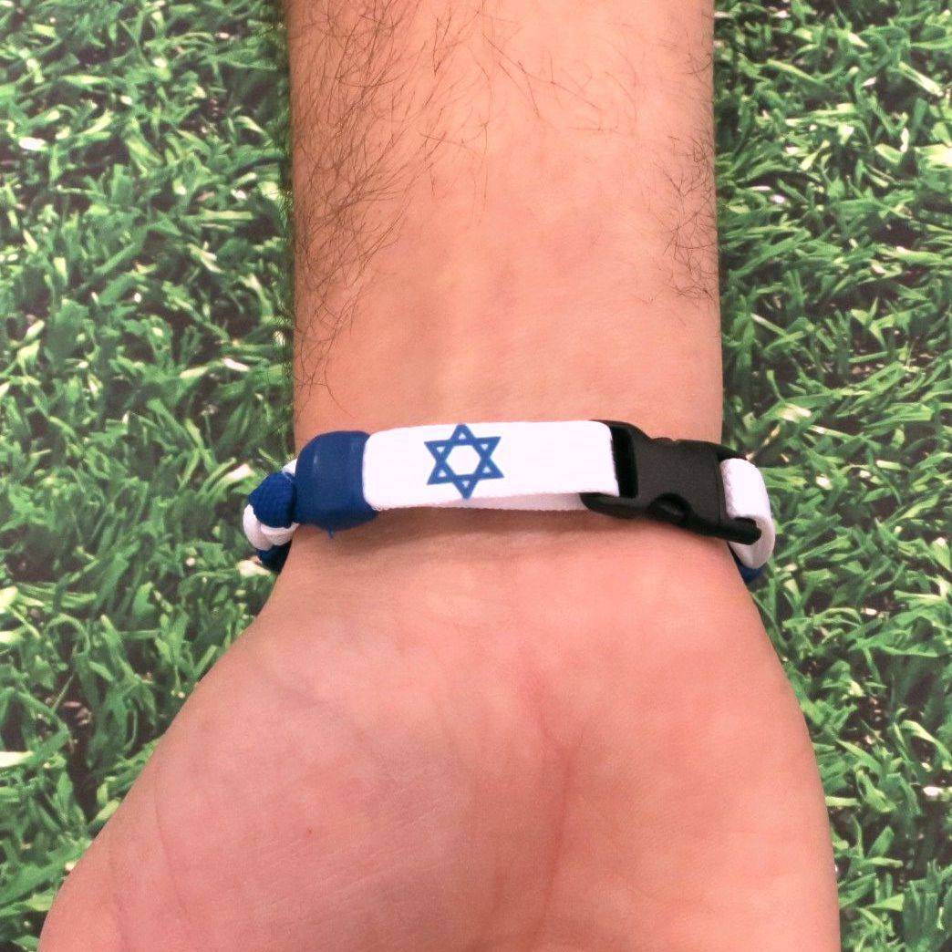 Israel Soccer Bracelet - Swannys
