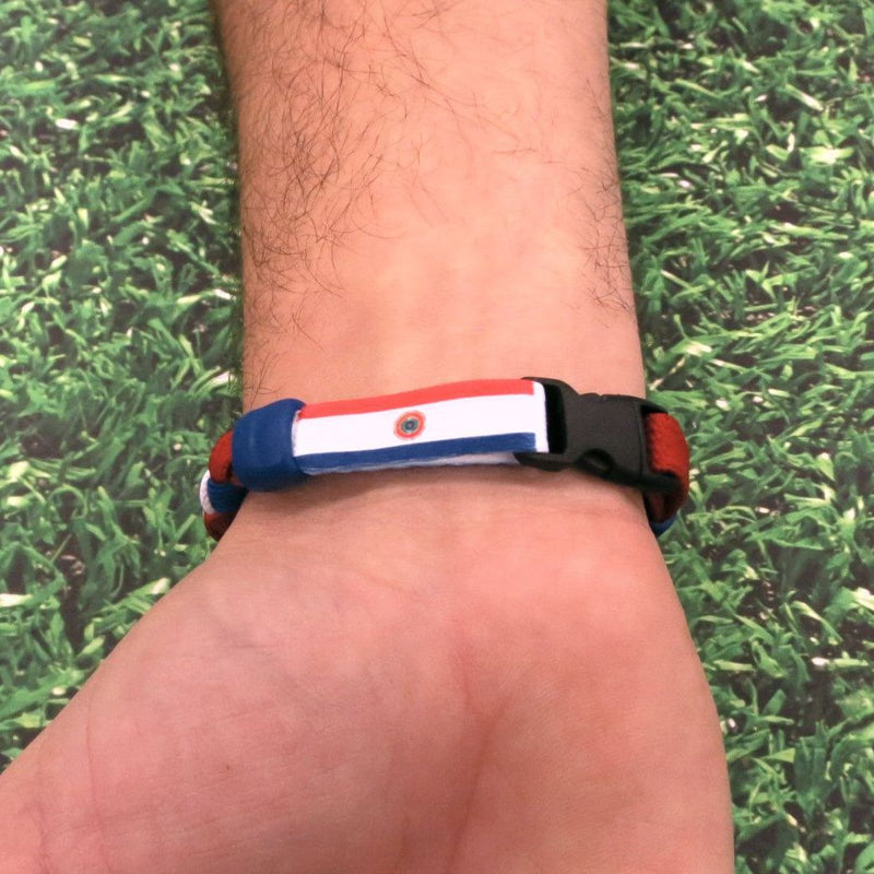 Paraguay Soccer Bracelet - Swannys