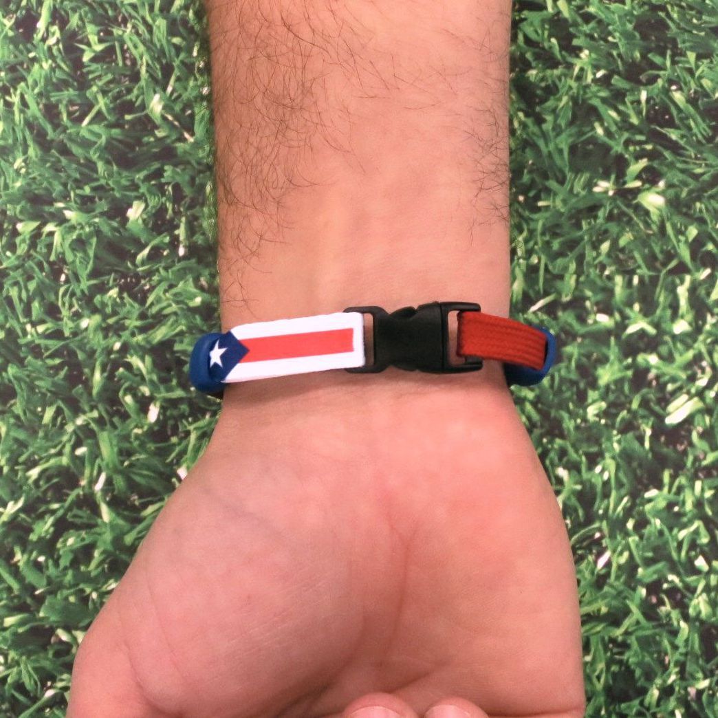 Puerto Rico Soccer Bracelet - Swannys