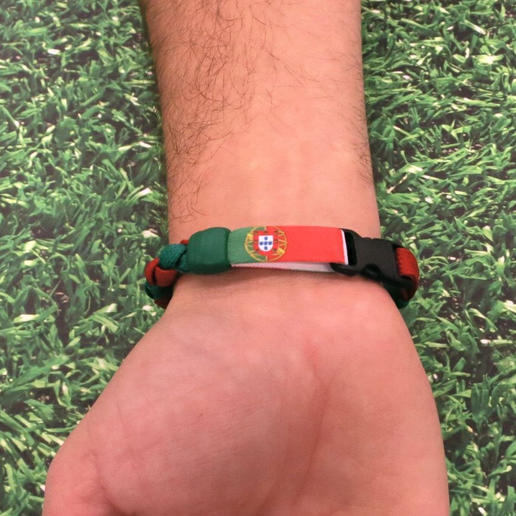 Portugal Soccer Bracelet - Swannys