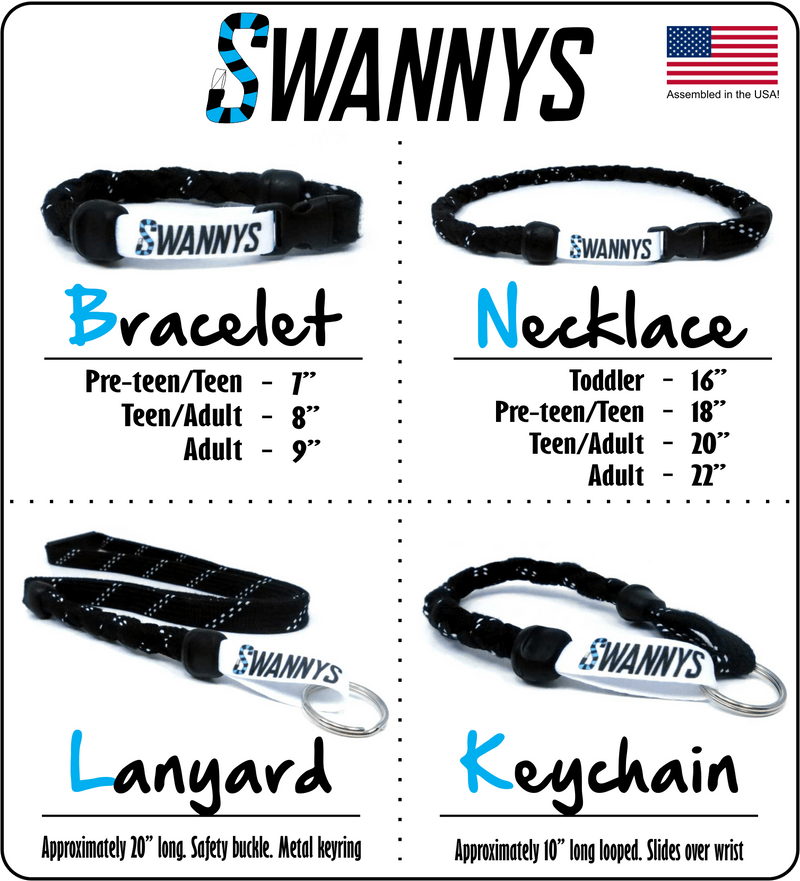 Swannys Size Chart