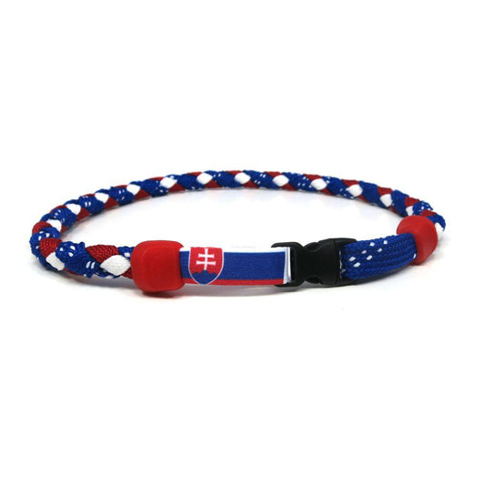 Slovakia Hockey Necklace - Swannys