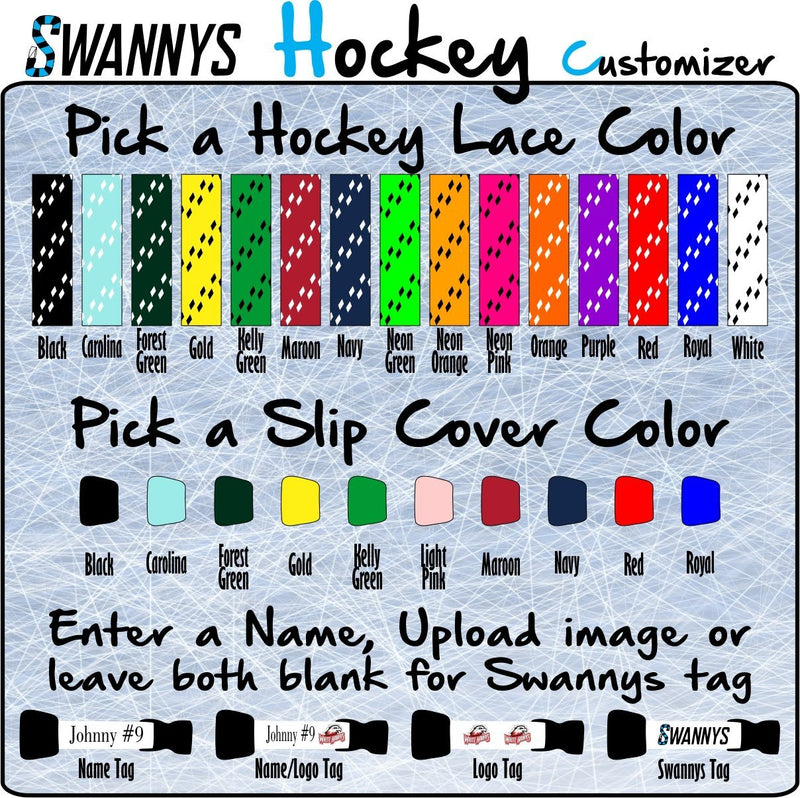Hockey Lace Bracelets by Swannys. Buy in Bulk!
