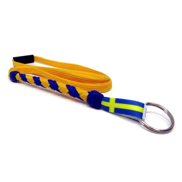 Sweden Soccer Lanyard - Swannys