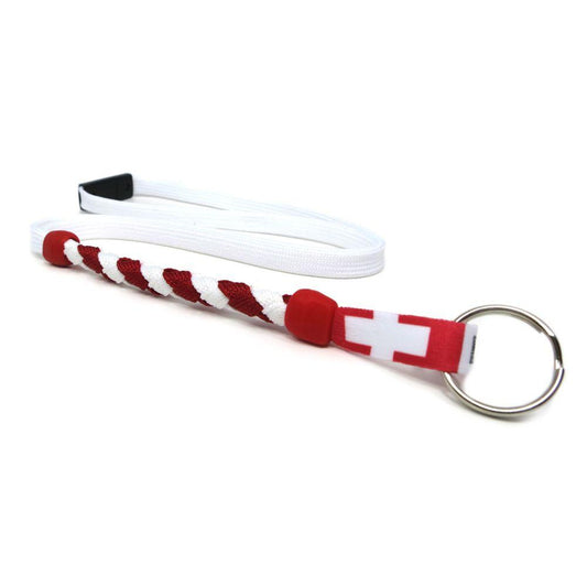 Switzerland Soccer Lanyard - Swannys
