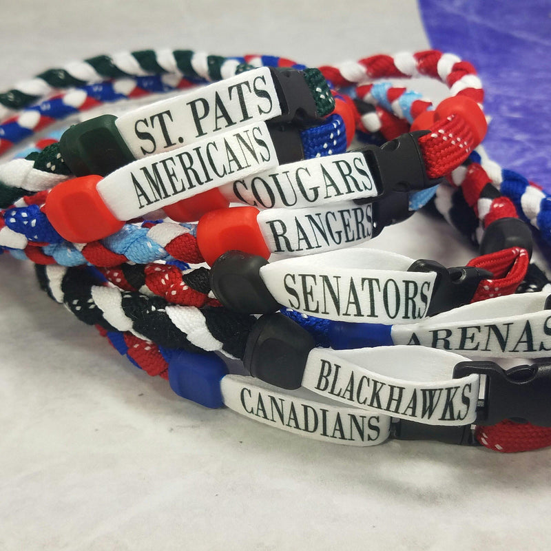 Bulk Hockey Bracelets Personalized for Tournaments