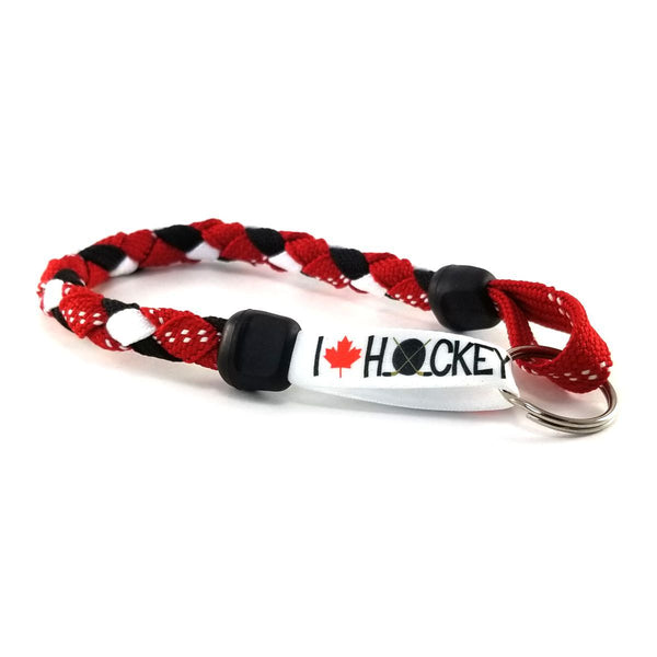 I Heart Canada Hockey Keychain by Swannys