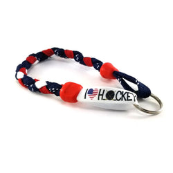 I Heart USA Hockey Keychain by Swannys