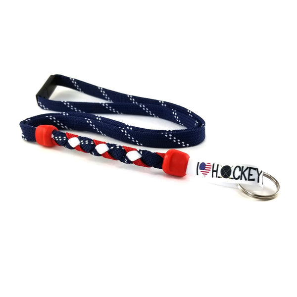 I Heart USA Hockey Lanyard by Swannys